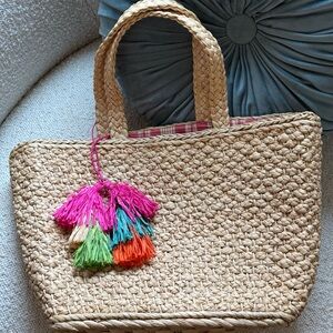 Liz Claiborne Straw Bag ~ Purse